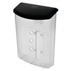 Large Capacity Clear Frosted  Outdoor Brochure Box