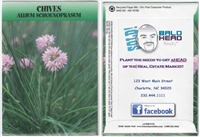 Chive Custom Printed Seed Packets