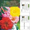 Zinnia Seed Packets | Customizable, Eco-Friendly & Mailable