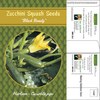 Zucchini Squash Seed Packets | Customizable | High Germination | GMO-Free | Made in USA