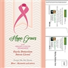 Breast Cancer Awareness Forget-Me-Not Seed Packets | Customizable | GMO-Free| USA Made