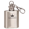 Stainless Steel Flask Keychain | 1oz | Custom Engraved Flask Keychain