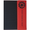 Red Leatherette & Black Canvas Padfolios | Elegant Corporate Gifts