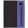 Purple Leatherette & Black Canvas Padfolio | Custom Engraved Corporate Gift
