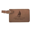 Leatherette Luggage Tag | Custom Laser Engraved Travel Tag