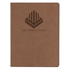 Leatherette Dark Brown Padfolio | Executive Promotional Padfolio