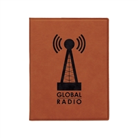 Rawhide Leatherette Padfolio | Custom Engraved Corporate Gift