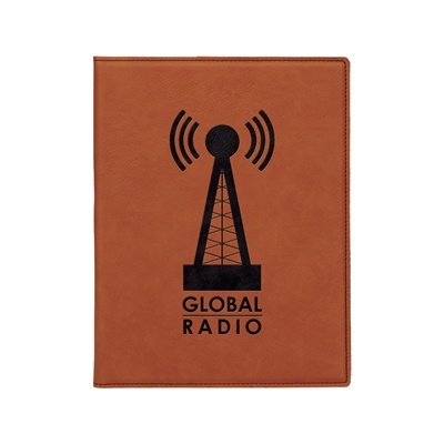 Rawhide Leatherette Padfolio | Custom Engraved Corporate Gift