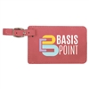 Pink Leatherette Luggage Tag | Custom Laser Engraved | UV Printed