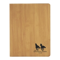 Leatherette Bamboo Padfolio | Sustainable Executive Promotional Portfolio