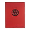 Leatherette Red Padfolio | Executive Promotional Padfolio