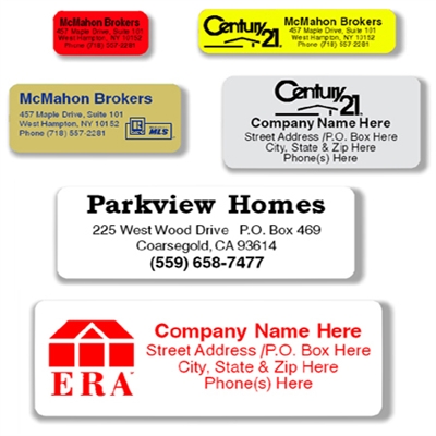 Personalized Rectangular Labels