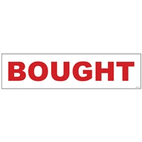 BOUGHT 6" x 24"  Sign Rider
