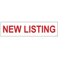 NEW LISTING 6" x 24"  Sign Rider