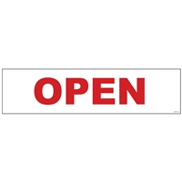 OPEN 6" x 24"  Sign Rider
