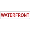 WATERFRONT 6" x 24"  Sign Rider