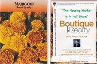 Dwarf Marigold Personalized Seed Packets