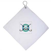 Low Minimum 12x12 Dye-Sublimated Golf Towel