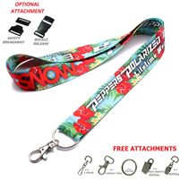 Dye-Sublimation Full Color Lanyard