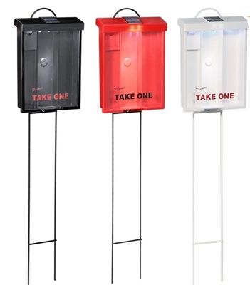 Solar Brochure Box on Stake - Professional Real Estate
