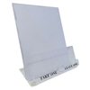 Indoor Brochure Holder with Two Business Card Slots for Real Estate