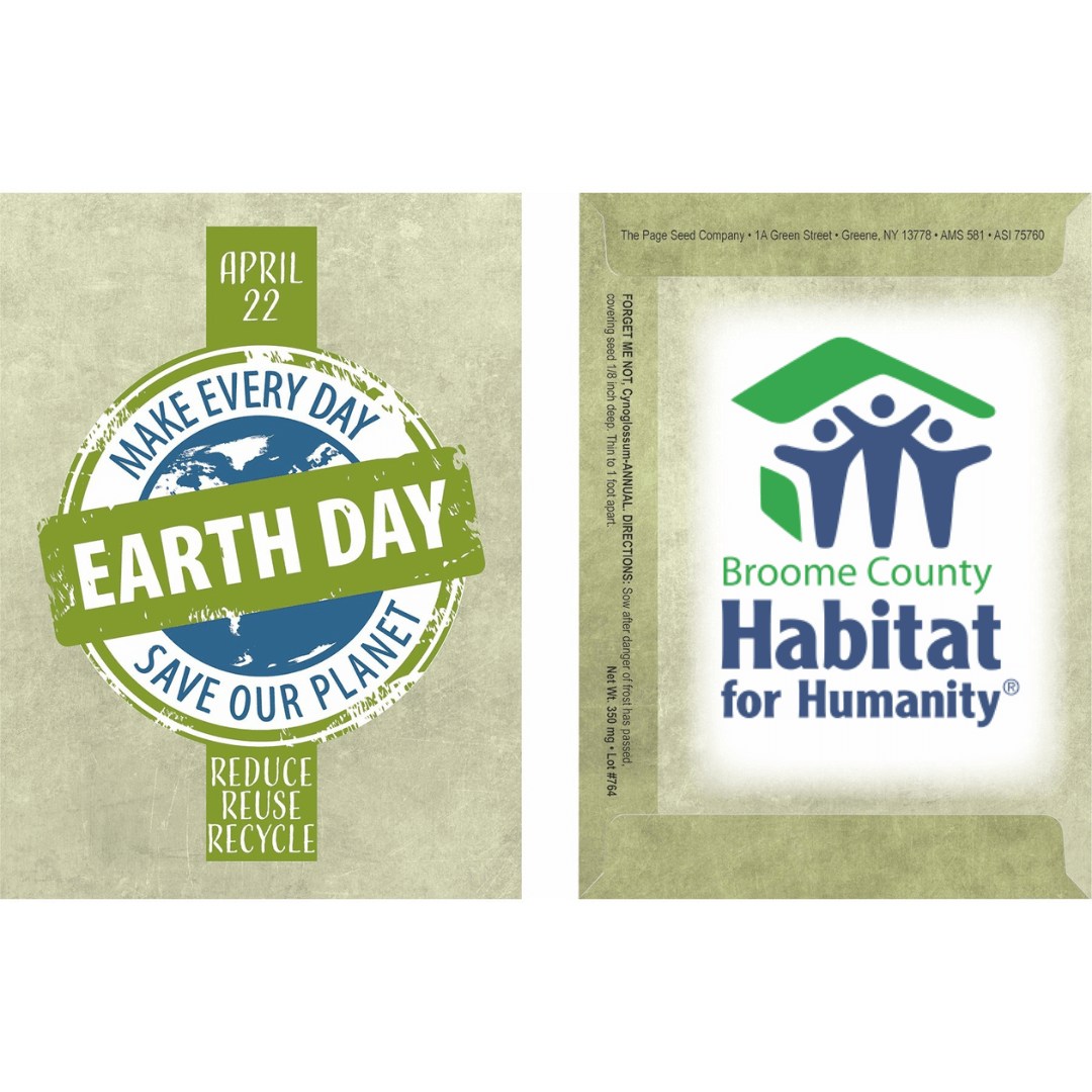 Custom Earth Day Seed Packets - Eco-Friendly Promotional Giveaway