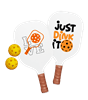 White Custom Pickleball Paddle Set | Complete Set for All Skill Levels | Real Estate & Corporate Gifting