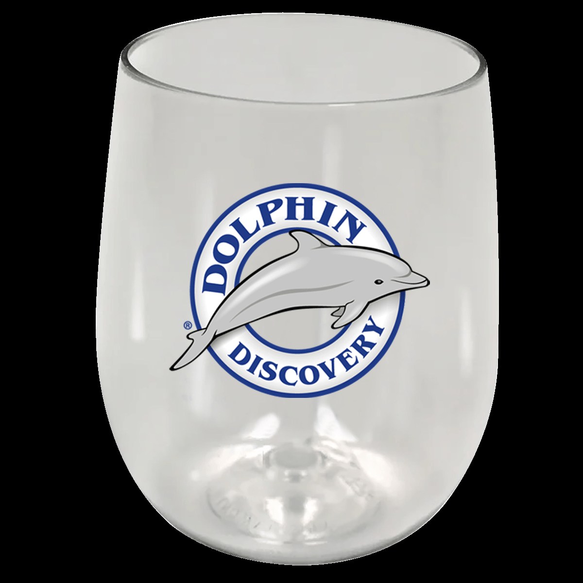 Full Color Stemless Wine Glass