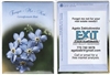 Blue Forget Me Not Themed Custom Printed Packets