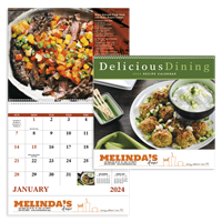 Delicious Dining Full Size Calendar