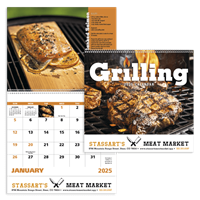 Grilling Recipes Full Size Calendar