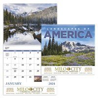 Landscapes of America Full Size Calendar