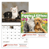 Puppies & Kittens Full Size Calendar