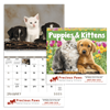 Puppies & Kittens Full Size Calendar