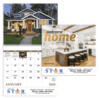 Welcome Home - Full Size Calendar