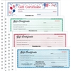 Personalized Spiral Bound Gift Certificates