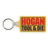 Soft Vinyl Rectangle Key Chains w/Tab 1.5" x 2.91" | Full Color Custom Key Tags | USA Made