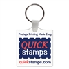 Soft Vinyl Square Key Chains w/Tab 2" x 2.31" | Custom Full Color Key Chains | USA Made