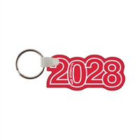 Custom Soft Vinyl Class of 2028 Key Chains â€“ Full Color | USA Made