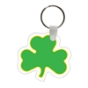 Soft Vinyl Shamrock Key Chains | Custom Full Color Key Tags | USA Made Promotional Gifts