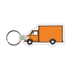 Soft Vinyl Box Truck Key Chain 3"x1.62" - Full Color | USA Made