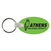 Custom Soft Vinyl Oval Key Chains â€“ 2.25" x 1.25" | Full Color USA Made