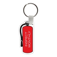 Custom Soft Vinyl Fire Extinguisher Key Chains â€“ Full Color | USA Made Promotional Tags
