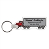 Soft Vinyl Semi Truck Key Chains | Custom Full Color Key Tags | USA Made Promotional Products