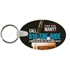 Soft Vinyl Oval Key Chains â€“ 2.25" x 1.64" | Custom Full Color USA Made