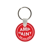 Custom Soft Vinyl Circle Key Chain â€“ 1.5" x 1.5" | Full Color USA Made