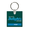 Soft Vinyl Square Key Chains w/Tab 2" x 2" | Custom Full Color Key Tags | USA Made