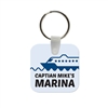 Soft Vinyl Square Key Chains w/Tab 1.72" x 1.72" | Custom Full Color Key Tags | USA Made