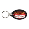 Soft Vinyl Oval Key Chains with Tab | Custom Full Color | USA Made Key Tags