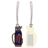 Soft Vinyl Golf Club Bag Tag - Full Color | Custom USA Made | Promotional Giveaways